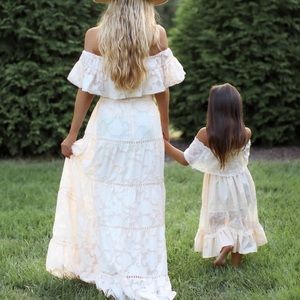 VICI Off the shoulder maxi dress